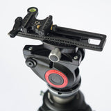 Complete Custom Build: Tall, Light Signature Fluid-Head Tripod (324CL legs)