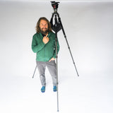 Complete Custom Build: Tall, Light Signature Fluid-Head Tripod (324CL legs)