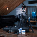 Complete Custom Build: Tall, Light Signature Fluid-Head Tripod (324CL legs)