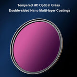 Kase Revolution Plus Magnetic ND64 6-Stop Neutral Density Filter & Adapter (49-112mm)