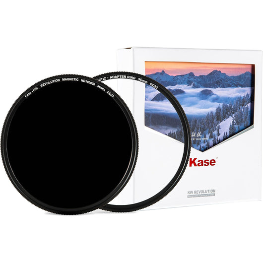 Kase Revolution Magnetic ND100,000 16.5 Stop Eclipse Neutral Density Filter (82-112mm)