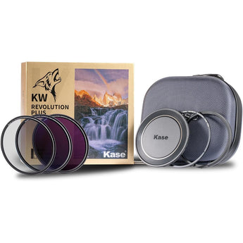 Kase Revolution Plus Entry II Filter Kit: CP + 3 & 6 Stop ND (49-112mm)