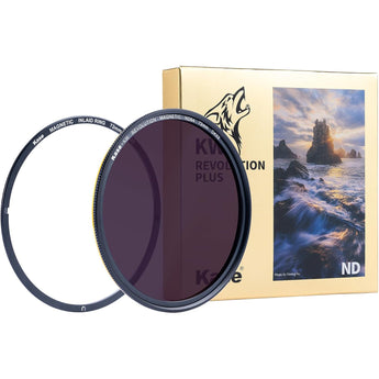Kase Revolution Plus Magnetic ND64 6-Stop Neutral Density Filter & Adapter (49-112mm)
