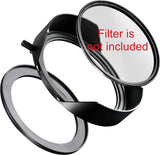 Kase Kanopy Metal Lens Hood for Revolution 95mm Magnetic Filters (Hood + 95mm Adapter)
